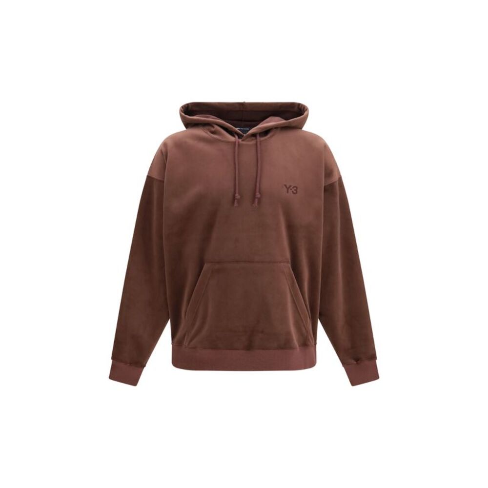 Y-3 Men Corduroy Hooded Sweatshirt